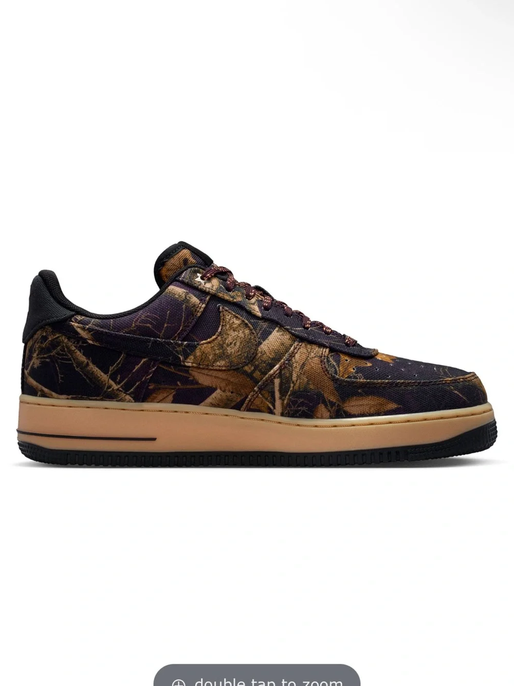 Nike Air Force 1 Low Realtree Camo Sneakers Size 8